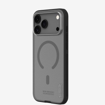 Nillkin iPhone 17 Pro Max Case Super Frosted Shield Pro Magnetic, Transparent Black