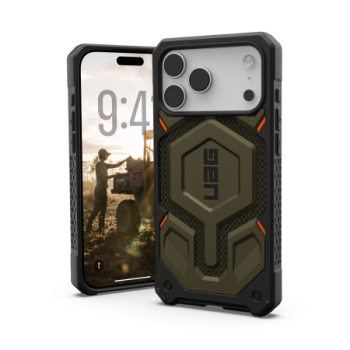 UAG Monarch Pro MagSafe dėklas iPhone 17 Pro Max telefonui, žalias