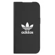 Adidas OR Booklet Case Basic atverčiamasis dėklas iPhone 13/14/15 6.1\", juodas/baltas