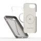 Tech-Protect Silicone MagSafe dėklas iPhone 16e / 17e, pilkas