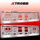 Xtrobb automobilio numerio rėmeliai, 2 vnt., sidabriniai