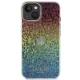 Guess dėklas iPhone 15 telefonui IML Faceted Mirror Disco Iridescent, daugiaspalvis