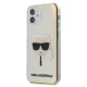 Karl Lagerfeld dėklas iPhone 12 mini telefonui Iridescent Karl\'s Head, įvairiaspalvis