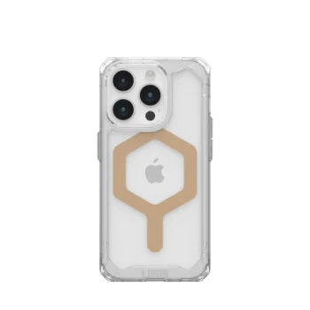 UAG Plyo MagSafe dėklas, skirtas iPhone 15 Pro, skaidrus / auksinis