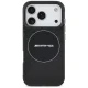 AMG Double Layer Transparent Smoked MagSafe dėklas iPhone 17 Pro, juodas