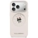 Karl Lagerfeld Point & Choupette Sketch MagSafe Phone Case Cover iPhone 17 Pro Max - Pink