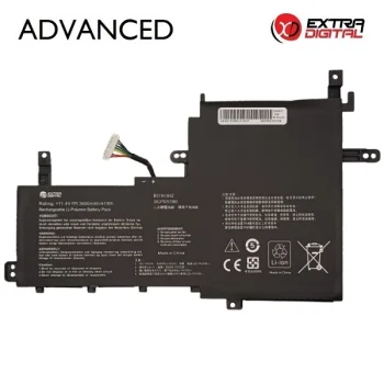 Nešiojamojo kompiuterio baterija ASUS B31N1842, 3600mAh, Extra Digital