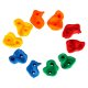 Kids Climbing Stones and Handles Set, 10 Pcs + Screws, Colorful