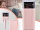 Ultrasonic air humidifier with star projector and night light
