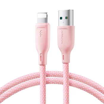 Joyroom S-A34 USB-A to Lightning Cable 3A 1m, Pink