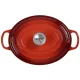 Ketaus puodas Le Creuset Signature Oval 27 cm 4.1 l Cerise
