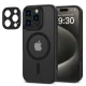 Dėklas Tech-Protect MagCam MagSafe, skirtas iPhone 16 Pro, pusiau skaidrus