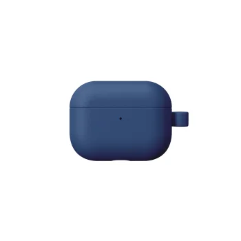 Dėklas ausinėms AmazingThing Glamour skirtas AirPods Pro 3 su karabinu, mėlynas