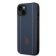 Apple iPhone 14 Plus 6.7\'\' US Polo Leather Stitch Case Cover (USHCP14MPFAV), Navy