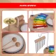Kruzzel 26903 Wooden Musical Activity Table for Toddlers with Instruments