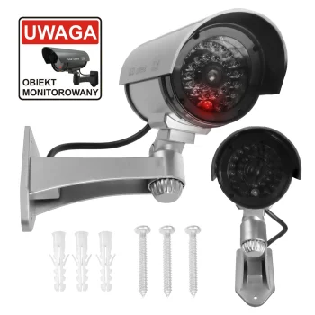 Centrumelektroniki IR1100S Dummy Security Camera, Silver