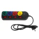 Maclean MCE508 B ilgintuvas-šakotuvas, 4 lizdai, USB-A/C, 1.5 m, juodas