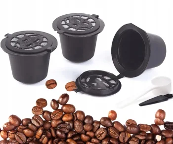 5 x Reusable Coffee Capsules for Nespresso Machines