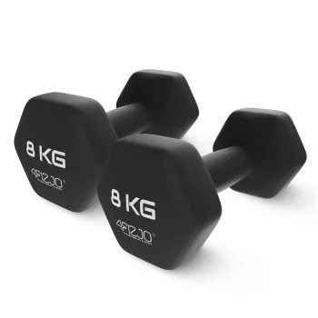Ketaus svarmenys 4Fizjo Classic, 2 x 8 kg, juodi