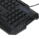 Apšviesta žaidimų klaviatūra (USB, 114 klavišų)