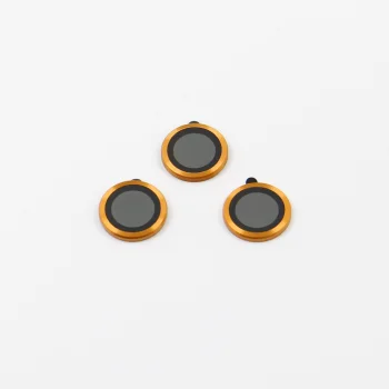 TFO kameros apsauginių stiklų rinkinys iPhone 17 Pro, oranžinis