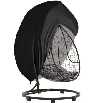 Gardlov Protective Cover for Double Garden Chair, Black