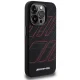 Mercedes AMG Silicone Large Rhombuses dėklas iPhone 15 Pro su MagSafe, juodas