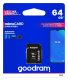 Goodram 64GB microSDXC Class 10 UHS-I atminties kortelė su adapteriu