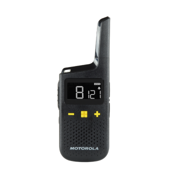 Motorola Talkabout XT185 nešiojamieji radijo imtuvai, 2 vnt., juodi