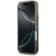 Karl Lagerfeld dėklas iPhone 17 Pro telefonui Liquid Glitter Choupette MagSafe, juodas