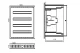 Paskirstymo skydelis TIBOX 585x750x115 mm, 4x24P, virštinkinis, IP54