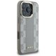 DKNY Checkered Pattern MagSafe dėklas iPhone 16 Pro Max, kreminis