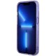 Guess dėklas iPhone 14 Plus su MagSafe, violetinis