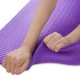 Wozinsky Foam Fitness Yoga Exercising Mat, 180x60x1cm, Black