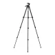 Trikojis stovas Camrock CP-530 kameroms ir telefonams, 149 cm, juodas