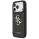 Guess 4G Big Logo dėklas iPhone 17 Pro / 18 Pro, juodas