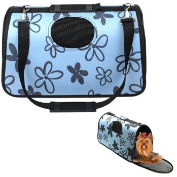 Pet Carrier Bag for Dogs and Cats M, Black