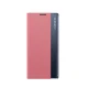 Atverčiamasis dėklas Samsung Galaxy A73 New Sleep Case su stovo funkcija, rožinis