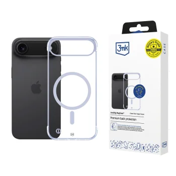 3mk iPhone 17 Air dėklas Just20g MagCase, skaidrus