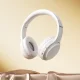 Belaidės uždedamosios ausinės Dudao X22Pro, Bluetooth 5.3, baltos