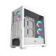Kompiuterio korpusas Darkflash DS900WD ATX su 4 ventiliatoriais, baltas