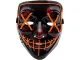 LED Light-Up Halloween / Party Mask Purge, Universal Size