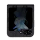 Karl Lagerfeld Saffiano Monogram Choupette Pin dėklas Samsung Galaxy Z Flip 5, juodas