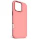 Decoded AntiMicrobial Silicone Stacks dėklas su MagSafe iPhone 16 Pro Max, rožinis
