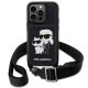 Karl Lagerfeld KLHCP14XCSAKCPMK dėklas „iPhone 14 Pro Max“ telefonui, juodas