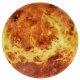 Mars sieninis laikrodis su LED ekranu, 32 cm, oranžinis