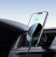 Joyroom JR-ZS409 magnetinis automobilinis telefono laikiklis su 15W įkrovikliu, juodas