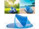 Large Pop-Up Beach Tent / Sun Shelter, Blue