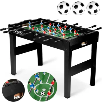 Stalo futbolas Neo-Sport NS-805, 115x60x78 cm, juodas