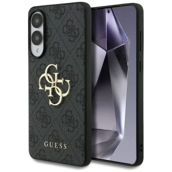 Guess Big 4G Logo Classic Logo Phone Case Cover Samsung Galaxy S25 Edge - black